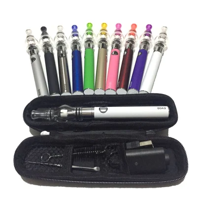 Evod 510 Bateria M6 Galss Globe Tank Vape Pen E Cig Vaporizador de ervas secas